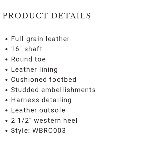 Black Star Women's 6B Wimberly Western Boots Round Toe - Picture 7 of 7